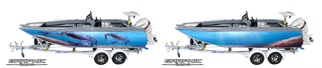 Blue Swimmer Crab Boat Wrap