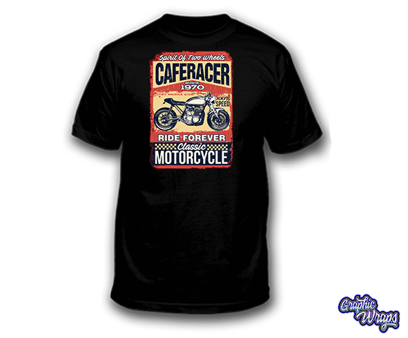 Cafe Racer Motorcycle shirt