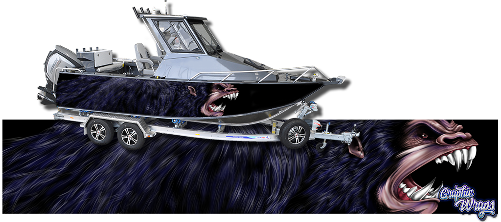 Gorilla Boat Wrap