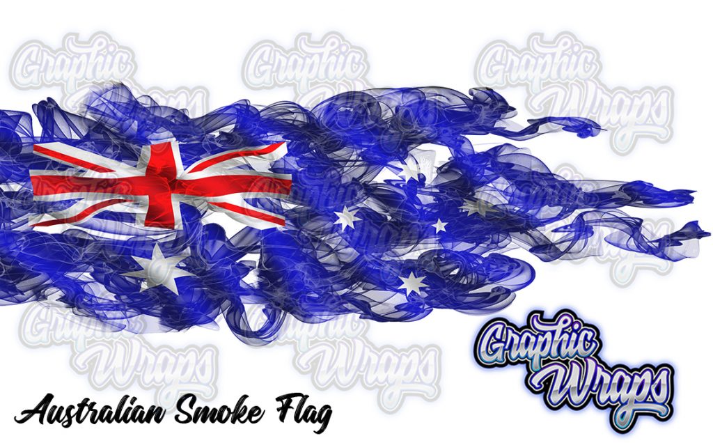 Australian Smoke Flag Graphic Wraps Character Asset 3