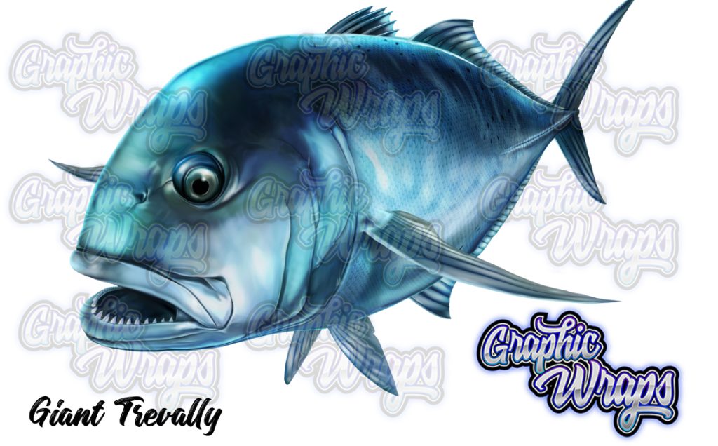 Giant Trevally Graphic Wraps Character Asset 1