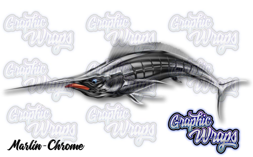 Marlins Chrome Graphic Wraps Character Asset 1