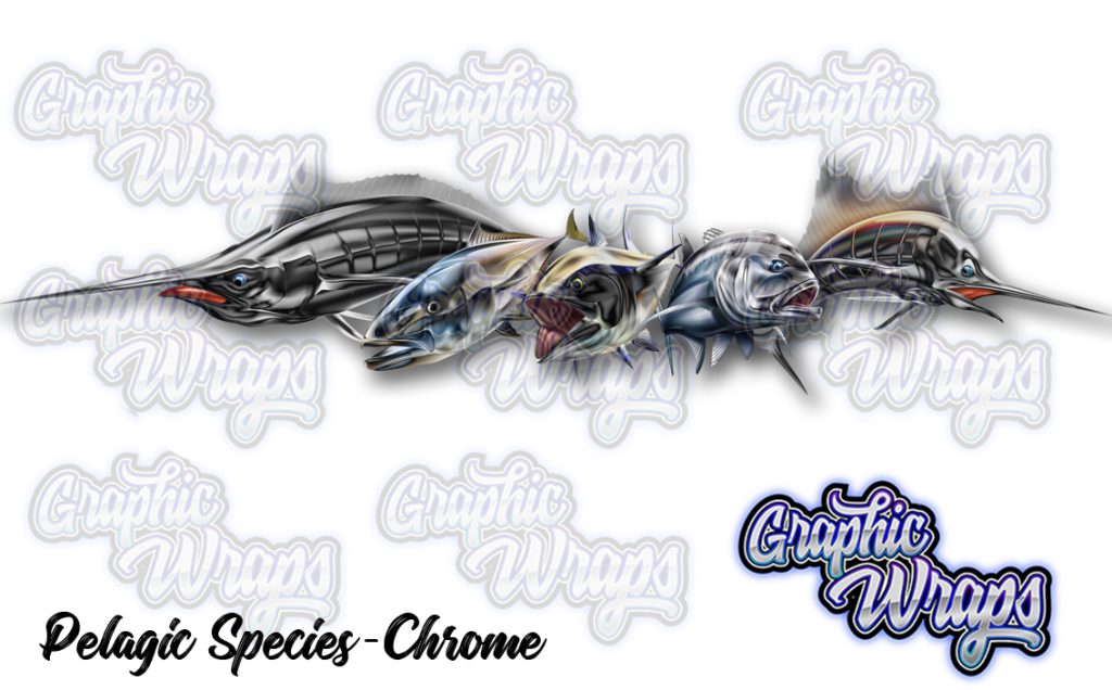 Pelagic Species Chrome Graphic Wraps Character Asset 1