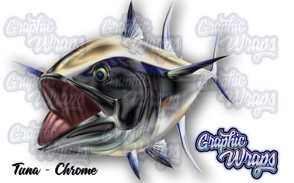 Tuna Chrome Graphic Wraps Character Asset 1